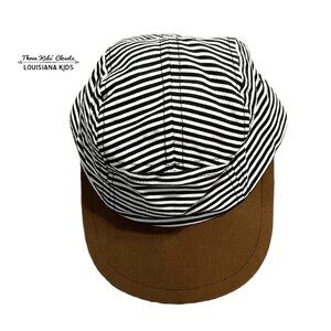 George Hats YOUTH Brown Striped Hat